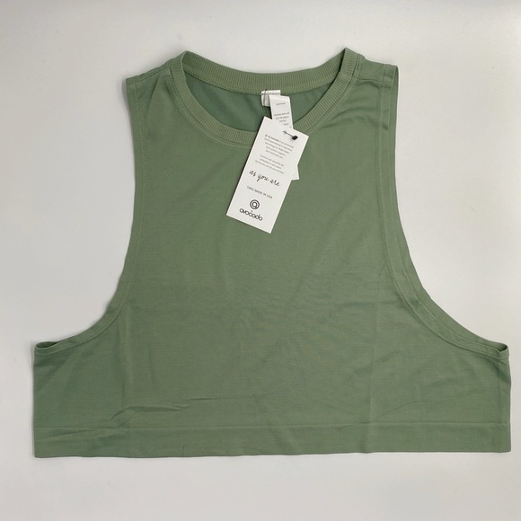 NWT All Yours Crop Tank Top - Picture 3 of 7